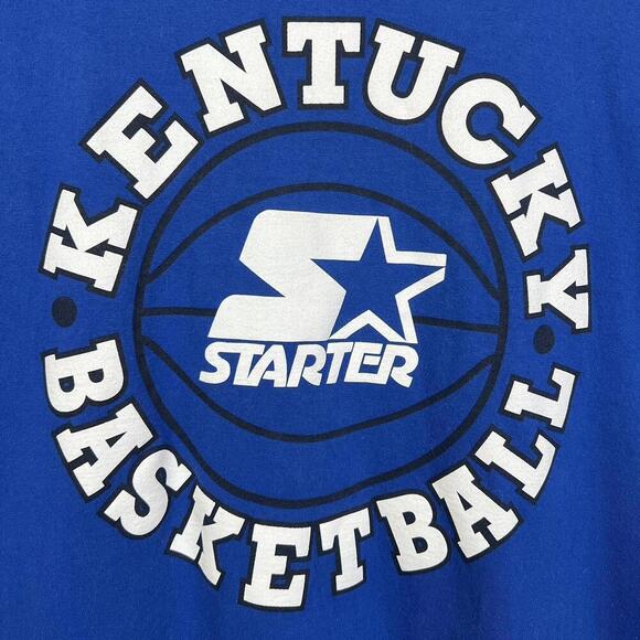 Starter Men's Kentucky Basketball Sleeveless Tee Vintage - Picture 3 of 8